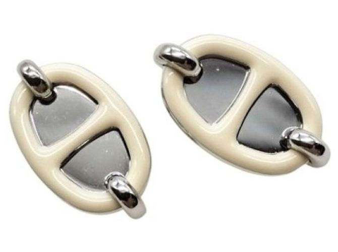 Hermès HERMES Mini Maillon Stecker-Ohrringe