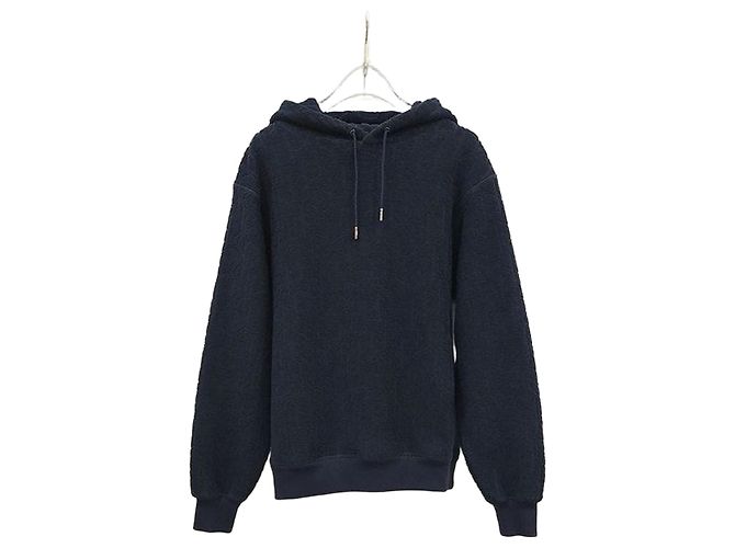 Dior Oblique Terry Hoodie Navy