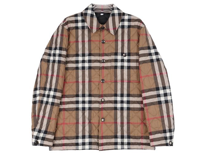 Burberry Check Quilted Jacket Size
