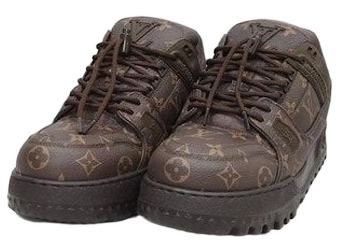 Louis Vuitton Baskets Monogram Trainer Maxi Sneakers