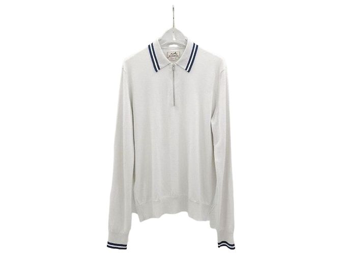 Hermès Kaschmir-Strick mit Half-Zip