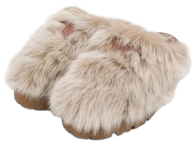 Céline Triope Bulky Close Wool Mules