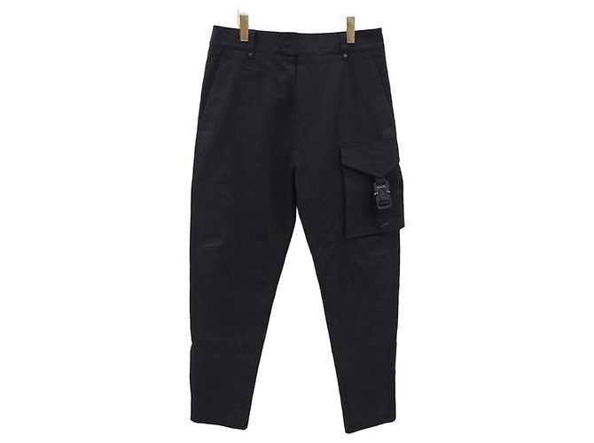 Dior Calças cargo com fivela CD
