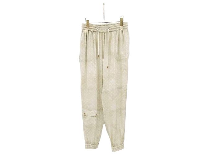 Louis Vuitton Monogram Silk Jogger Pants