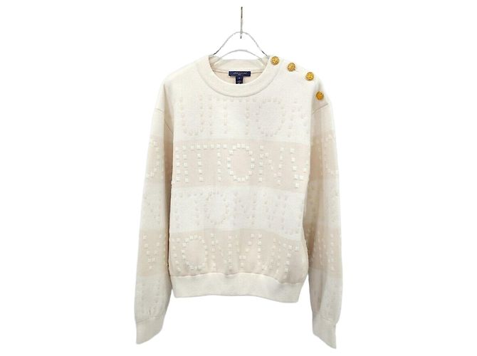 Louis Vuitton Pull en maille rayé