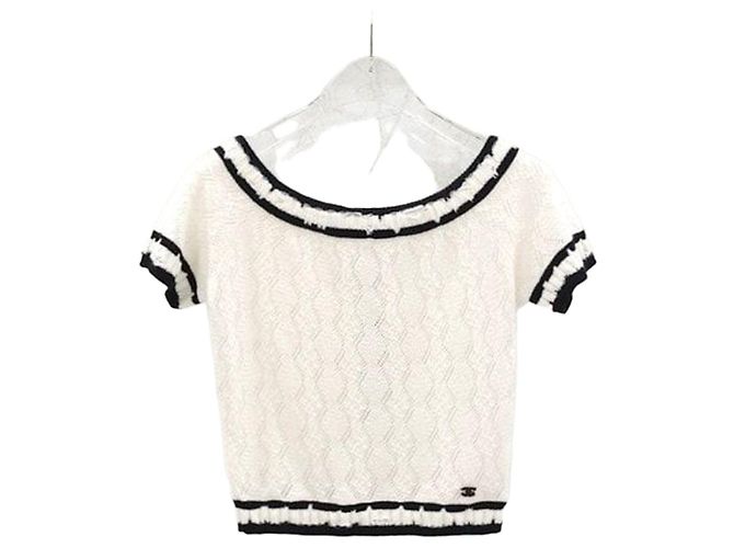 Chanel Maille courte à manches courtes