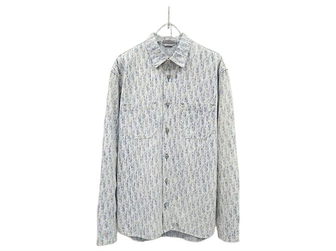 Dior Oblique Hemden aus Baumwolldenim