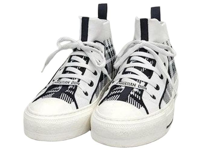 Dior Baskets montantes Check