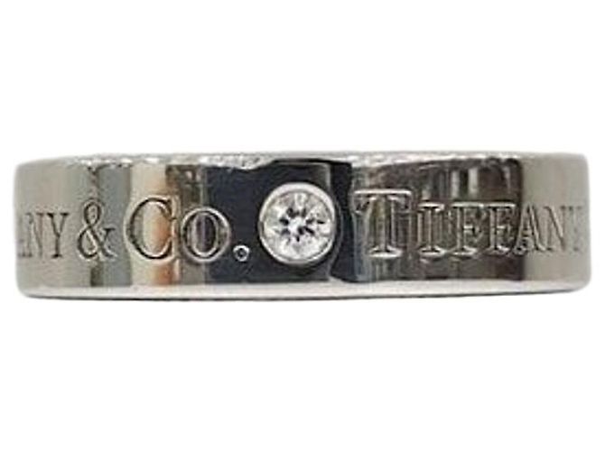 Tiffany & Co Anillo Alianza de Diamantes Brillantes Talla