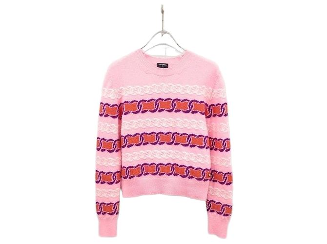 Chanel Kaschmir-Strickpullover in Rosa