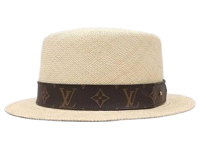 Louis Vuitton Chapéu Panama Fedora Monogram