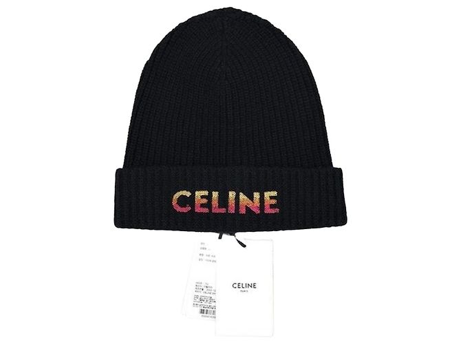 Gorro Céline Gradient Logo Verde