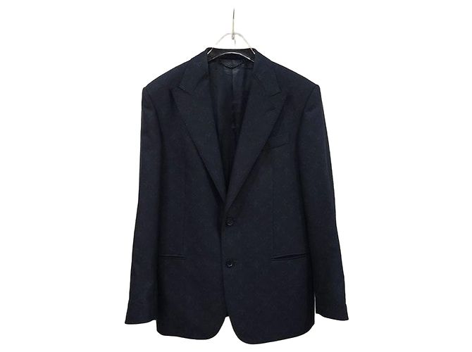 Louis Vuitton Monogram Single-Breasted Jacket