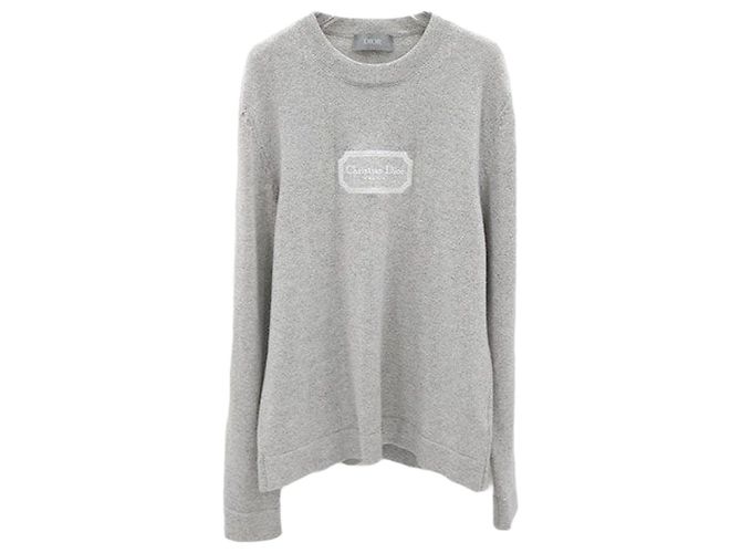 Dior Kaschmir-Strick mit gesticktem Logo