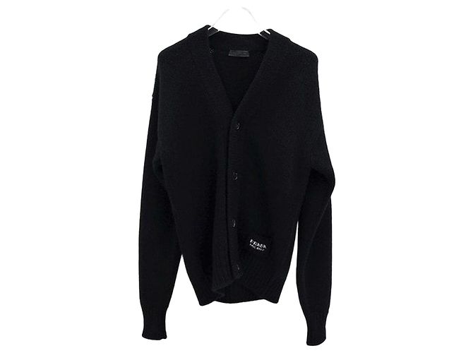 Prada Schwarzer Kaschmir-Cardigan