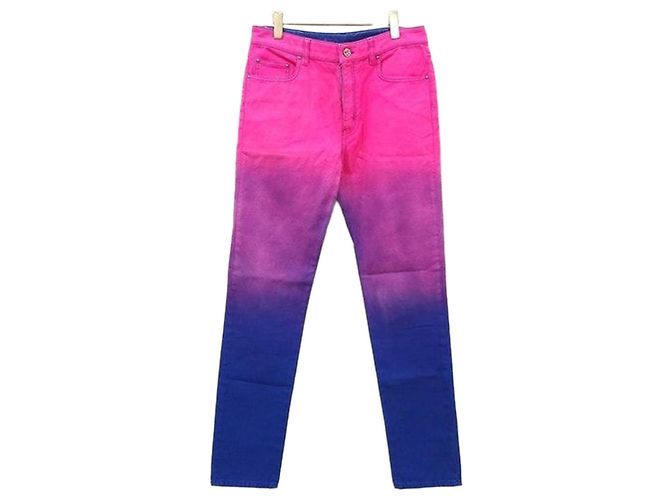 Louis Vuitton Gradient Denim Pants Blue