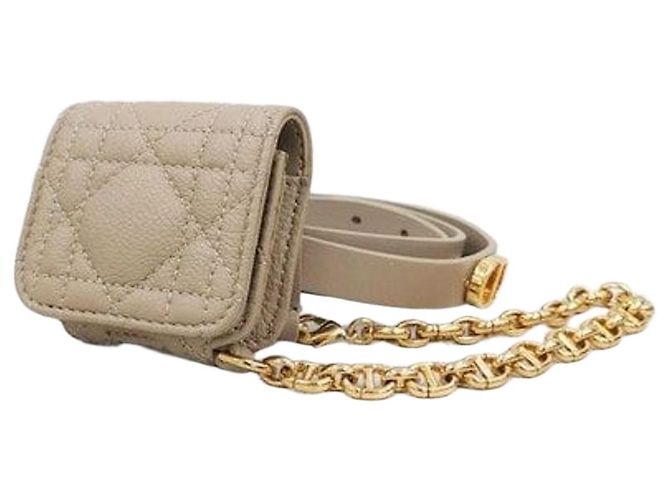 Dior Cinto Bolsa Caro Hazelnut
