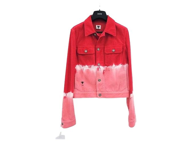 Dior Giacca in denim e cotone a coste