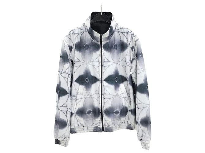 Louis Vuitton Monogram Reversible Mixed Leather Bomber Jacket