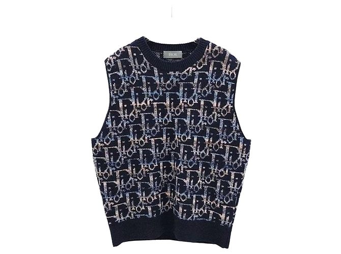 Dior Oblique Jacquard Strickweste