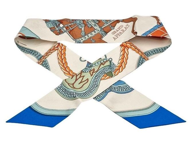 Twilly de seda Hermès