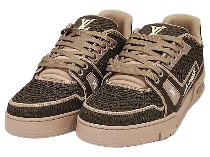 Louis Vuitton Raffia Trainer Sneaker