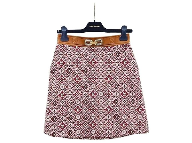 Louis Vuitton Minifalda Trapecio Monogram