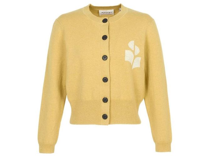Isabel Marant Strickjacke Senfgelb