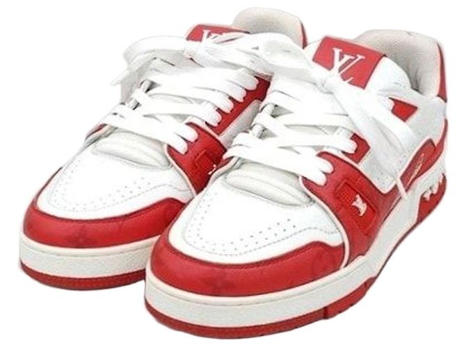Louis Vuitton Baskets Red Monogram Trainer