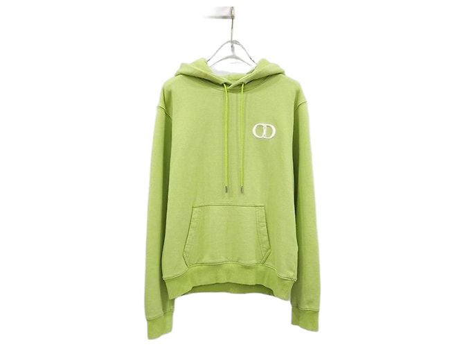 Dior Green CD Icon Hoodie Sweatshirt
