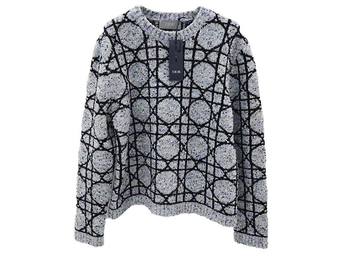 Dior Jacquard-Pullover aus Canvas-Mischung
