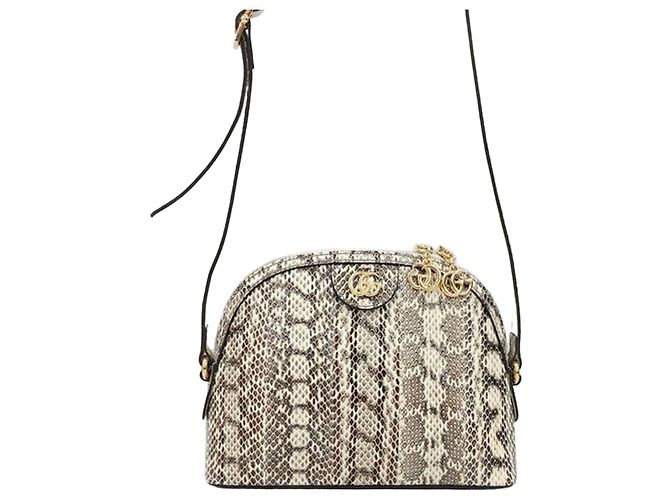 Gucci Sac à épaule Ophidia en Python