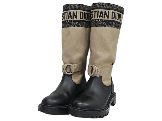 Dior Technical Boots Warm Top Black