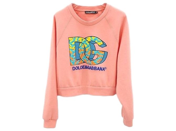 Dolce & Gabbana Sweatshirt mit besticktem Logo