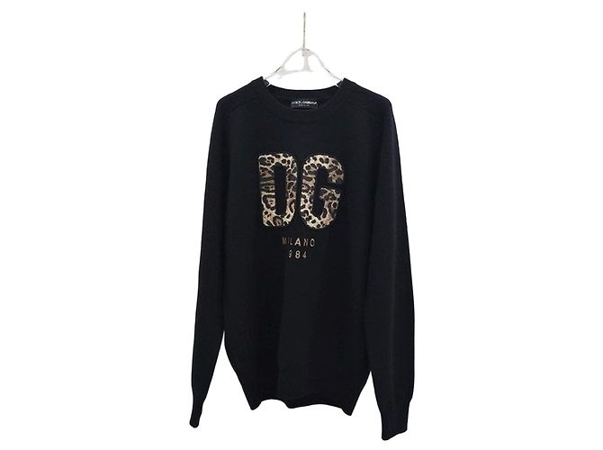 Dolce & Gabbana Wollpullover mit Logo