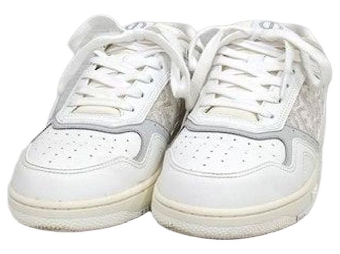 Dior White Oblique Sneaker