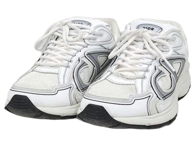 Dior Countdown Sneakers White Silver