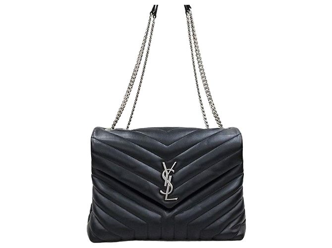 Autre Marque Bolsa de Ombro Lulu em Couro Acolchoado Medium