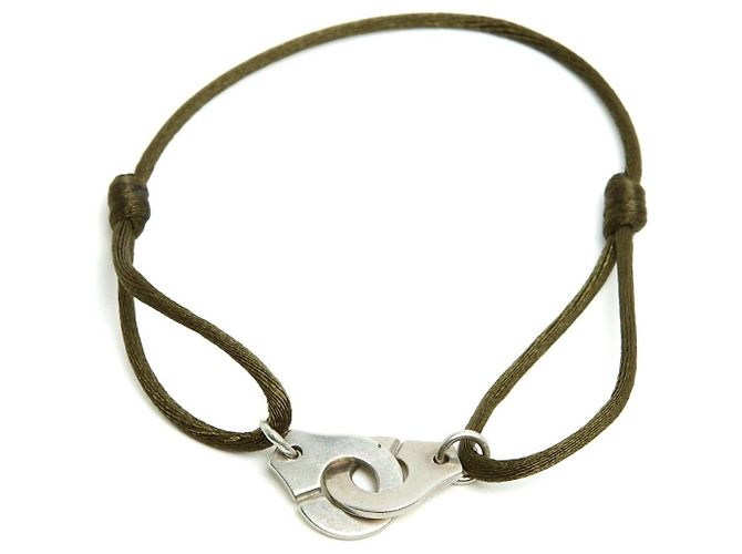 Dinh Van Pulsera Menottes de Plata Ajustable