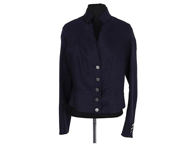 Céline Blue Wool Jacket