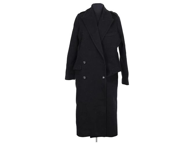 Iro Black Wool Coat