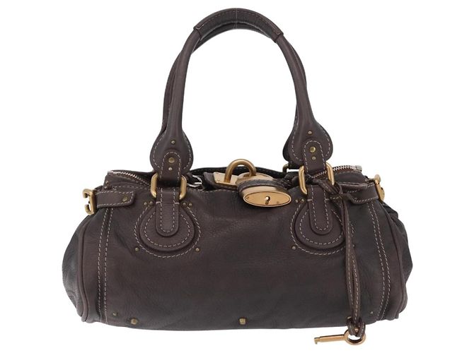 Chloé Chloe Paddington Lock Leather Medium