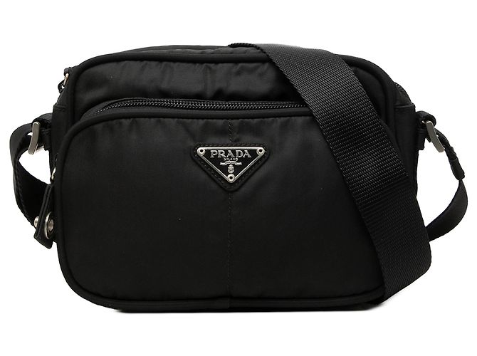Borsa Camera Prada in Tessuto Nero