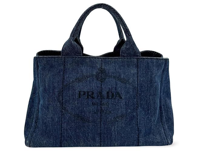 Prada Canapa Denim Small
