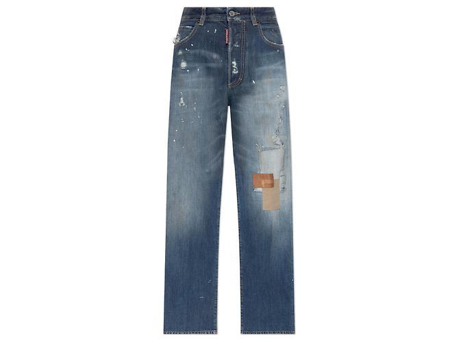 Vaqueros Sand Diego Dsquared2 de algodón azul
