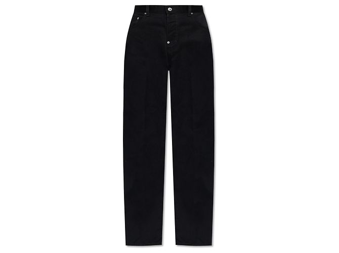 Vaqueros Eros Dsquared2 corte recto negro algodón