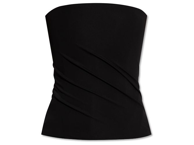 Versace Top con spalle scoperte