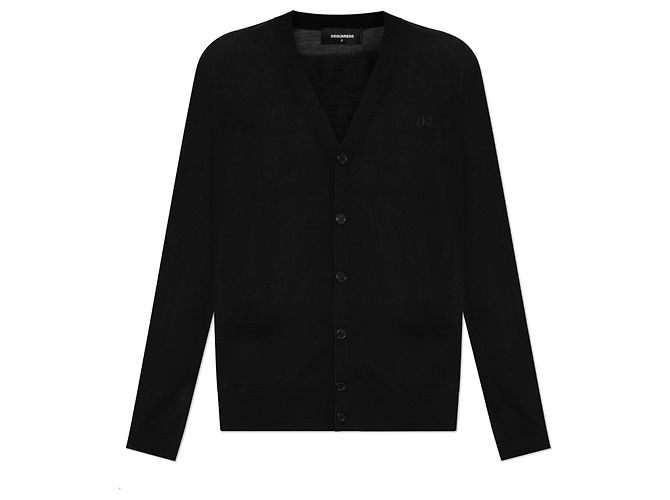 Dsquared2 Wollcardigan Schwarz