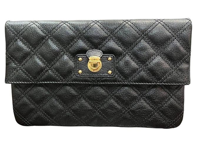 Marc Jacobs Leder-Clutch