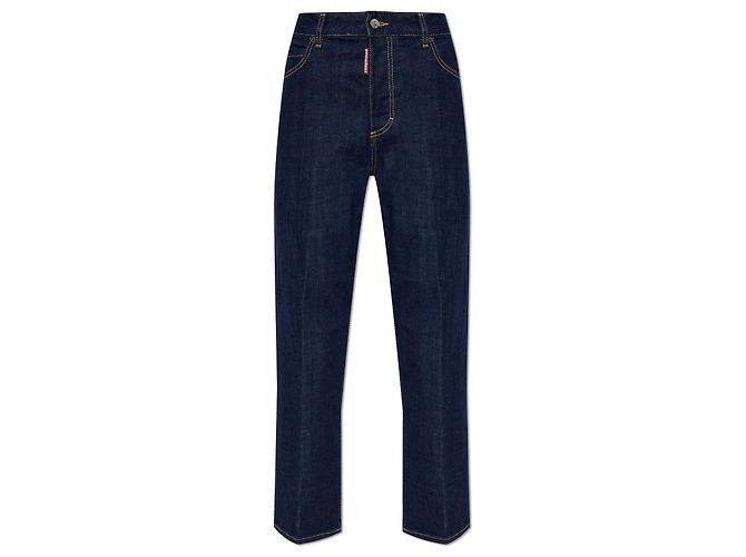 Vaqueros Boston boyfriend azul marino Dsquared2